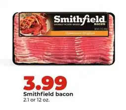 Hy-Vee Smithfield Bacon offer