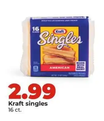 Hy-Vee Kraft Singles offer
