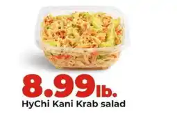 Hy-Vee HyChi Kani Krab salad offer