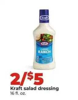 Hy-Vee Kraft Salad Dressing offer