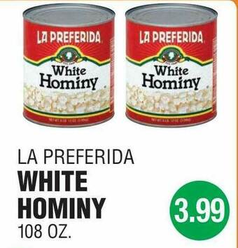 Carnicerias Jimenez La Preferida White Hominy offer