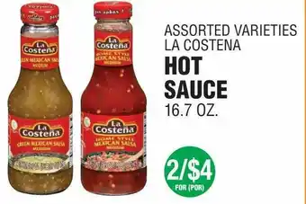 Carnicerias Jimenez La Costena Hot Sauce offer