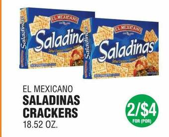 Carnicerias Jimenez El Mexicano Saladinas Crackers offer
