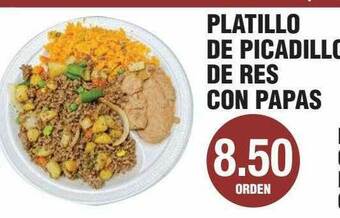 Carnicerias Jimenez Platillo De Picadillo De Res Con Papas offer