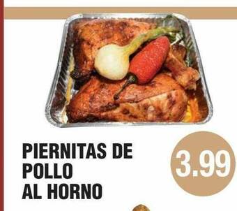 Piernitas De Pollo Al Horno