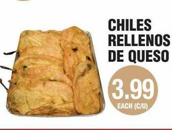 Carnicerias Jimenez Chiles Rellenos De Queso offer