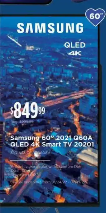 Curacao Samsung 60 offer