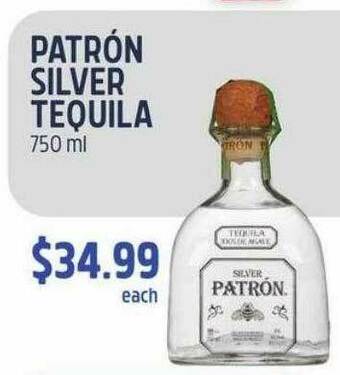 Foods Co Patrón Silver Tequila offer