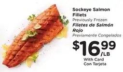 Ralphs Sockeye Salmon Fillets offer