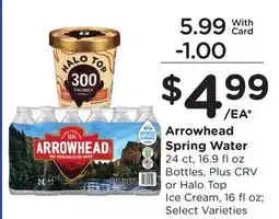 Ralphs Arrowhead Spring Water offer