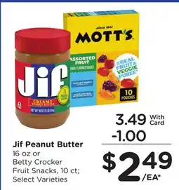 Ralphs Jif Peanut Butter offer