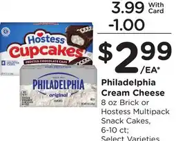 Ralphs Philadelphia Cream Cheese offer