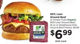 Ralphs 90% Lean Ground Beef offer