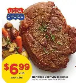 Ralphs Boneless Beef Chuck Roast offer