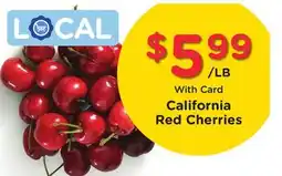 Ralphs California Red Cherries offer