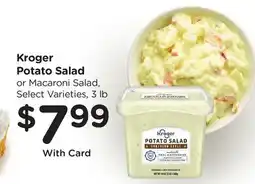 Ralphs Kroger Potato Salad offer