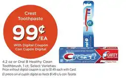 Ralphs Crest Toothpaste offer