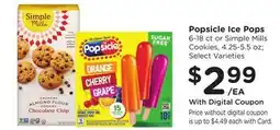 Ralphs Popsicle Ice Pops offer