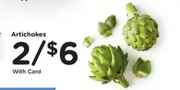 Ralphs Artichokes offer