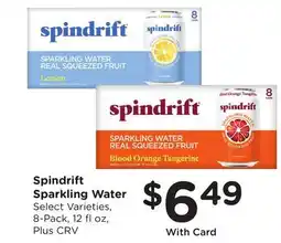 Ralphs Spindrift Sparkling Water offer