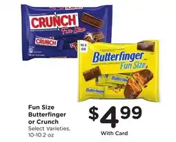 Ralphs Fun Size Butterfinger or Crunch offer