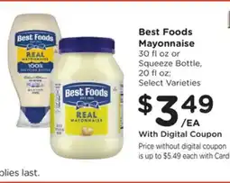 Ralphs Best Foods Mayonnaise offer