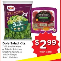 Ralphs Dole Salad Kits offer