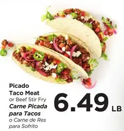 Food 4 Less Picado Taco Meat offer