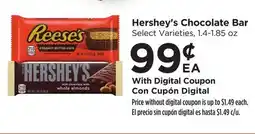 Food 4 Less Hershey's Chocolate Bar offer