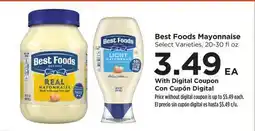 Food 4 Less Best Foods Mayonnaise offer