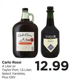 Food 4 Less Carlo Rossi offer