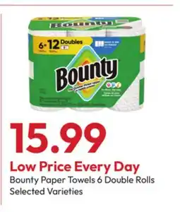 Stater Bros Bounty Paper Towels offer