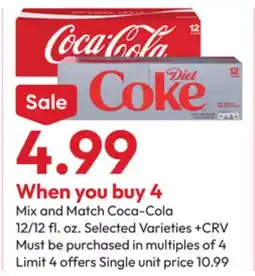 Stater Bros Coca-Cola offer