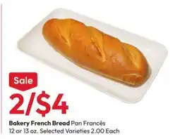 Stater Bros Bakery French Bread offer