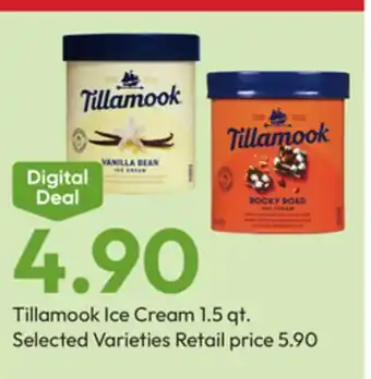 Stater Bros Tillamook Ice Cream offer