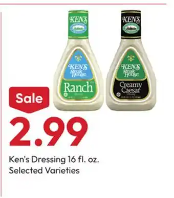 Stater Bros Ken's Dressing offer