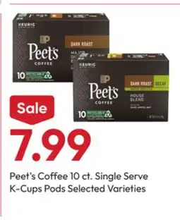 Stater Bros Peet's Coffee offer