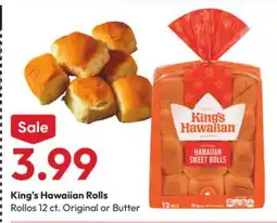 Stater Bros King's Hawaiian Rolls offer