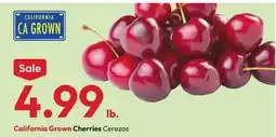 Stater Bros Cherries offer