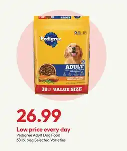 Stater Bros Pedigree Adult Dog Food offer