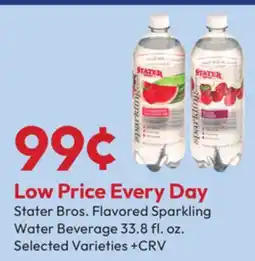 Stater Bros Stater Bros. Flavored Sparkling Water Beverage offer