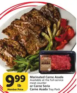 Albertsons Marinated Carne Asada offer