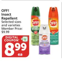 Albertsons OFF! Insect Repellent offer