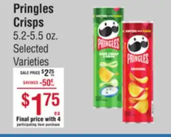 Smart & Final Pringles Crisps offer