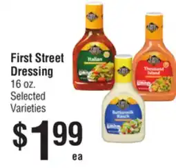 Smart & Final First Street Dressing offer