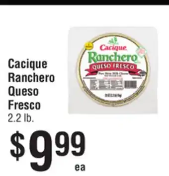 Smart & Final Cacique Ranchero Queso Fresco offer