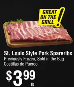 Smart & Final St. Louis Style Pork Spareribs offer