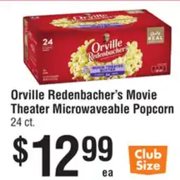 Smart & Final Orville Redenbacher's Movie Theater Microwaveable Popcorn offer