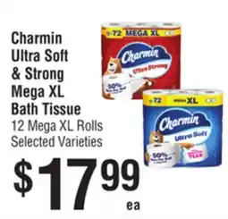 Smart & Final Charmin Ultra Soft & Strong Mega XL Bath Tissue offer