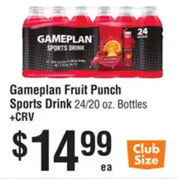 Smart & Final Gameplan Fruit Punch Sports Drink offer